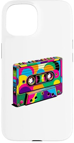 iPhone 15 Cassette Player Music Tape Recorder Case