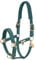 Eskadron Heritage Halfter Faux Leather Double Pin Plait, Größe:Pony 2, Farbe:Vintage Green