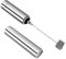 COLLBATH Milk Frother Egg Portable Blender Electric Mixer Layer Spring Coffee Mixer Handheld Milk Frother Coffee Blender Portable Electric Foamer Silver