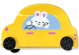 Cartoon-Fahrzeug-Haarspangen für Damen, hochwertige Haarklammern für Damen, dünnes, dickes, lockiges Haar, rutschfest, starker Halt, Kiefer-Haarspangen für Auto