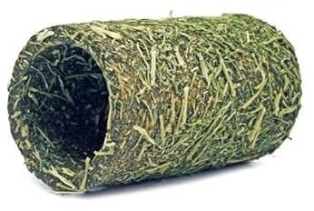 Happy Pet Alfalfa Roller for Small Animals Herbal Nutritious Fun Interactive Playing Nibbling Natural Non Toxic Toy Easy to Use for Rats Mice Hamsters