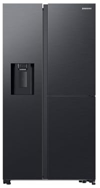 Samsung RH64DG53R3B1EF Side by Side Kühl-Gefrier-Kombination Premium Black Steel