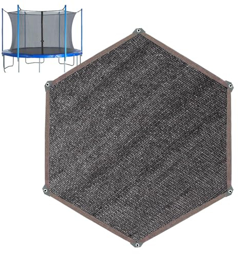 Abdeckung für Trampolin Sonnenschein – Sonnenschutz, UV-Schild für den Außenbereich | Schattengewicht des faltbaren Solarblocks wasserdicht, wetterfestes Dach, Sal-Erlebnis