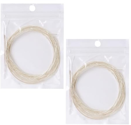 STOBAZA Nylon Gitarrensaiten für Klassische Gitarre 1-6 Saiten Satz mit Metallkern Ausgewogenes Klangbild und Hohe Spielstärke für Gitarrensaitenwechsel