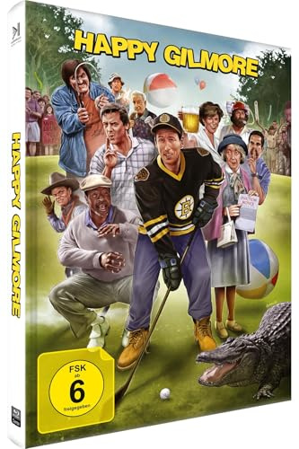 Happy Gilmore/Billy Madison ltd Mediabook Cover A [Blu-ray]