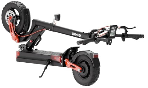 Qekud S5Pro/T6E/T6EPro E Scooter mit Straßenzulassung, Faltbarer Elektroscooter für Erwachsene, Electric Scooter für Pendler & Alltag