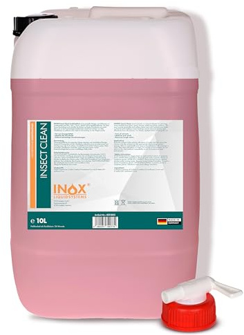 INOX® Nettoyant Insect- Clean, Produit anti-insectes Concentré, pour les véhicule - 25 L