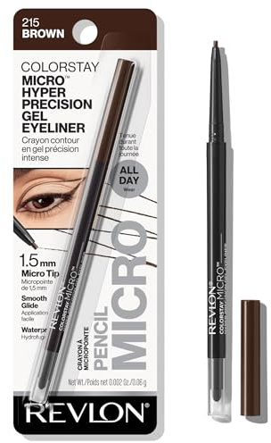Revlon Colorstay Micro Hyper Precision Gel-Eyeliner, wasserfest, langlebig, 0,2 g, Braun