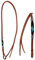Cavallo in pelle Western Saddle Tack sopra e sotto frusta perline 700RT07