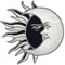 Pro Armour Yin Yang Sonne und Mond, bestickt, zum Aufnähen oder Aufbügeln, Abzeichen für Kleidung etc.