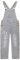 KIDSCOOL SPACE Salopette di jeans per bambina, abbigliamento da lavoro in jeans strappati da bambino grande, grigio chiaro, 12-13 anni