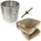 Jewellers Tools 100mm SAND CAST MOULD (HOLE) / 2kg SAND/BRASS SPRUE SET Aluminium Sand Casting Flask Delft Style (2290)