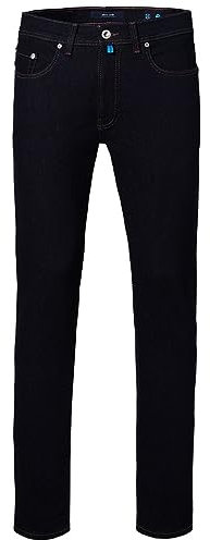 Pierre Cardin Herren Jeans Lyon | Männer Hose | Tapered Fit | Blue/Black Stonewash Washed | Blue/Black Stonewash 8007 6801 | 44W - 32L