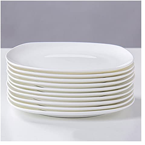 Servizio di piatti Set di piastre da pranzo in ceramica 8 pollici da 8 pollici Piatti da 10 pollici set per insalata Pasta Dessert Piatti e antipasto Forno a microonde Antipasto Lavastoviglie Lavastov