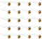 ZOUIQSS 20 Pack (Jaune) Épingles à Cheveux en Cristal Rose Fleur Strass Pinces à Cheveux pour Mariée Mariage Femmes Bijoux de Cheveux Accessoires, avec Récipient Transparent