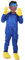 Funjoyz Kinder Wuggy Playtime Kostüm,Kinder Blue Pop Monster Kostüm, Cartoon Spiel Cosplay Karneval Monster Overall,Halloween Kostüm Geburtstagsfeier Kostüm Junge Mädchen