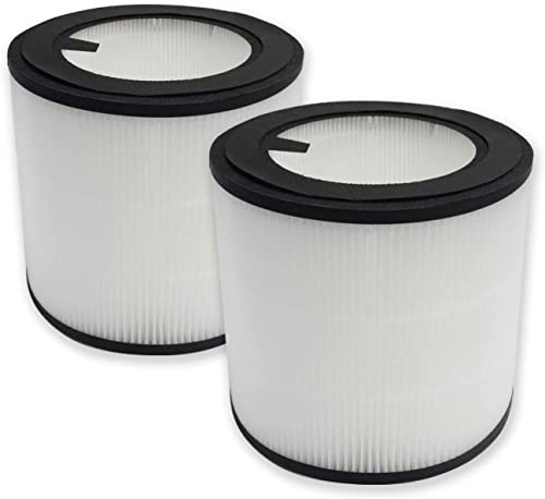T/F Pack of 2 Replacement HEPA Filters Compatible with PHILIPS 800 Series Air Purifiers - AC0830/10 AC0820/30 AC0820/10 AC0819/10 FY0194/30