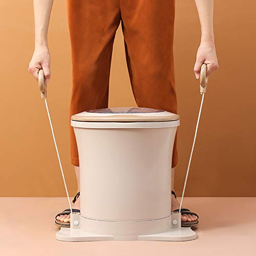 BAHOJAS Compact Spin Dryer for Clothes - Portable Mini Non-Electric Laundry Drying Machine | Ideal for Apartments, Dorms, Camping | Efficient Manual Spinner