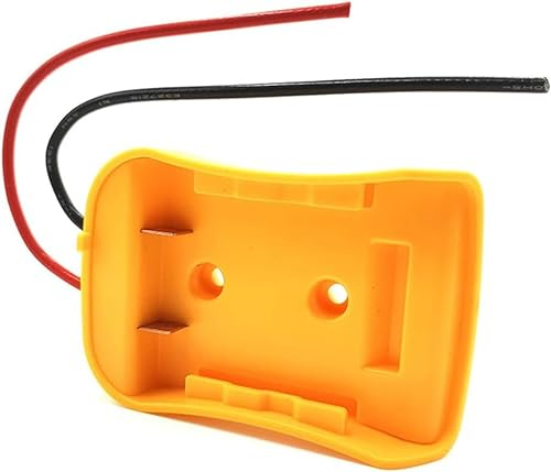 PAIKIUU Power Wheels Batterieadapter Stromkonverter für Dewalt 20 V Max/18 V/14,4 V Batterie Batterieadapter Dock Stromanschluss für Heimwerker Messgerät Robotik RC Spielzeugauto