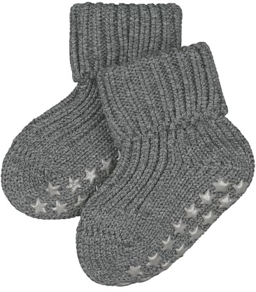 FALKE Unisex Baby Catspads Cotton Stoppersocken atmungsaktive nachhaltige Baumwolle rutschhemmende Noppen auf der Sohle komfortabel hautfreundlich flache Naht gegen Druckstellen einfarbig 1 Paar