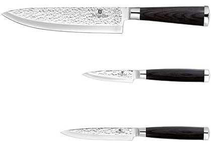 Berlingerhaus Messer Set Edelstahl 3 Stcs Primal Gloss Collection BH-2487