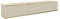 Mueble de TV Oro 175 cm, Mueble de televisón Colgante, Mueble de televisor, Distintos Colores, Muebles de salón, Estilo Moderno (Beige II)