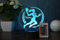 Optechvisual Personalisierte Handball Spielerin Lampe – LED Nachtlicht und Tischlampe als Handball Deko, Geschenkidee für Handballerinnen und Sportfans als deko für Zuhause