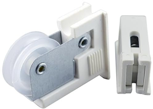 2 Set 828 Tipo Finestra Puleggia for Schermo in Lega di Alluminio Vecchio Tipo Scorrevole Zanzariera Porta Rullo Finestra Scorrevole Ruota