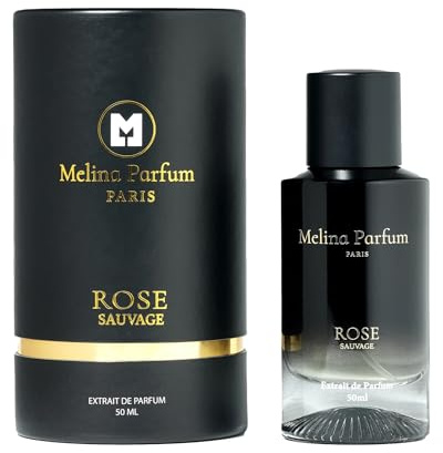 Melina Parfums - Rose Sauvage - Extrait de Parfum Mixte 50ml