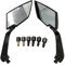 Motorrad Spiegel Für Kawasaki Für Vulcan 1500 1600 2000 88 900 2 Piece/Paar Motorrad Rückspiegel Electrombile Roller E-Bike Rückspiegel 10mm Lenkerspiegel