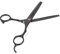 Friseurschere Zähne Schere Zähne Effilierschere Rostfreier Stahl Black Generisch