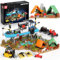 Mould King Seaside City Fishing Boat Building Set, Kreative Reparaturwerft mit Schiff, Gabelstapler und Lager, DIY Baukasten Geschenkidee für Erwachsene & Jugendliche ab 14 Jahren (1234PCS)