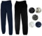 Fruit of the Loom Herren 2er Jogginghose Set Classic Elastic Leg Jog Pants M L XL XXL 3XL Verschiedene Farbsets & HLKauf-Block (1x Deep Navy, 1x Schwarz & 1x HLKauf-Block, 3XL)