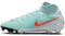 Nike Herren Phantom Luna II Pro FG Fußballschuh, Mint/Atomic Red/Off-Noir, 45 EU
