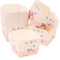 COLLBATH 100 Pirottini Di Carta Quadrati Usa E Getta Resistenti Per Torte Accessorio Per Cottura Monouso Per Biscotti Caramelle Dessert