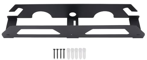 DEWIN Angle Grinder Storage Rack Angle Grinder Holder Thickened Alloy Steel Wall Mount Grinder Storage Rack Black for Garage Workshop Tool Trailer