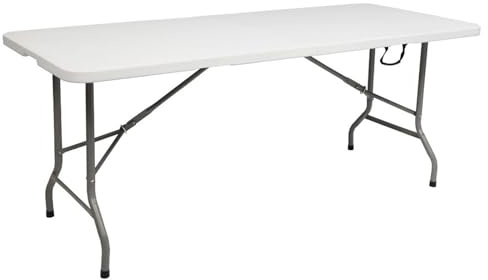 WSQHAO 1,8 m Langer, klappbarer Gartentisch FüR Camping