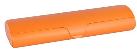 Nasenfahrrad24 Flaches Brillenetui mit Aluminium-Außenschale und Schnappverschluß