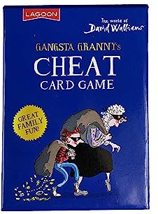 Lagoon Group David Walliams Gangsta Granny's Cheat Card Game,Blue