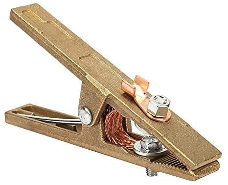 A-Shape Brass Ground Welding Earth Clamps, 300A Brass Welding Clamps Heavy Duty for Welding Machine (300A)