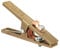 A-Shape Brass Ground Welding Earth Clamps, 300A Brass Welding Clamps Heavy Duty for Welding Machine (300A)