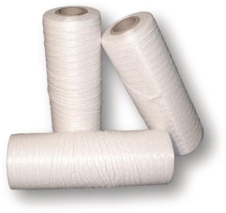 AGRI plus Wickelnetz für Paletten | 0,5 m x 500 m | Extra elastisch | 1 Rolle | Weißes Palettennetz | Kern 76 mm | Reißfestes & flexibles Palettenwickelnetz