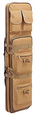caihuashopping Angeltasche Angelausrüstung Outdoor Camouflage Gun Tasche Schulter Angeltasche 1M Brieftasche Angelrutenkoffer (Color : 100CMmud)