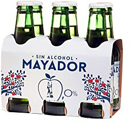 Sidra espumosa Mayador sin alcohol PACK 24 botellas x 25cl