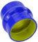 iSpchen Manguera reductora de silicona universal, 2,5/64 mm, para turbocompresor, intercooler, manguera de acoplamiento de manguera, color azul y amarillo