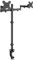 Bracwiser Dual Fully Adjustable Monitor Arm Stand Mount 31.5 Inch Tall Pole Fits Two Screen 13-27 inch 22lbs for Monitor Computer Screen 13 15 17 19 20 22 23 24 26 27 inch VESA 75 100 (MD7842)
