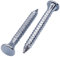 SKIR'CO (150 pezzi) Acciaio 4,0 x 40 mm Chiodi anulari con codolo ad anello, chiodi in acciaio zincato
