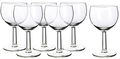 IKEa 6-er Set ÄNKEBLOMSTER Weinglas 25cl - Klarglas - spülmaschinenfest