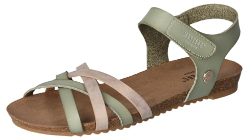 MUSTANG Damen Sandalen Grün/Multi EU 42