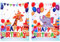 Koboko 2 Stück 5D DIY Diamond Painting Geburtstagskarten, Waldtiere Deko Diamond Painting Grußkarten, für DIY Kinder Geburtstag, Thanksgiving, Valentine